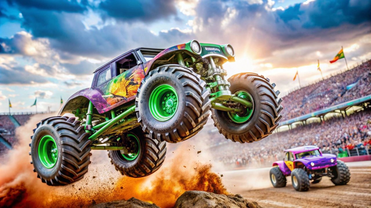 Финал Monster Jam World Finals 2022, юбилейный концерт Grave Digger!