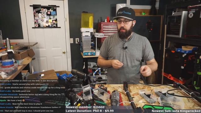 Lets Mod a Voron! V2.4 Updating Part 2 livestream 3dprinting