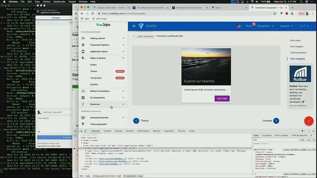 Replacing Zurb with Vuetify (3/6)