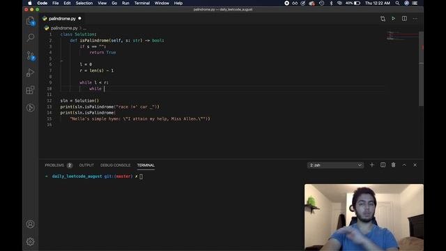 30 Day Python Coding Challenge! Day 3: Valid Palindrome