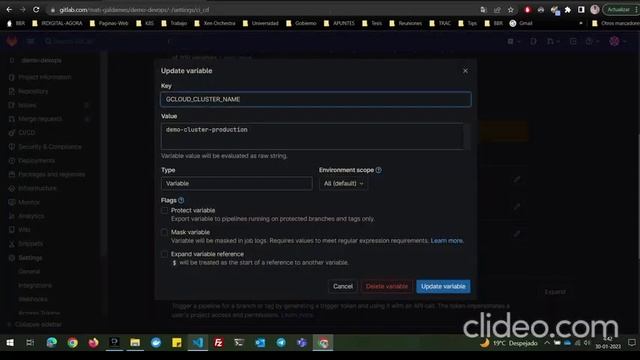 CI CD con GitLab y GCP - Utilizando Terraform como IaC y Kubernetes para el Despliegue