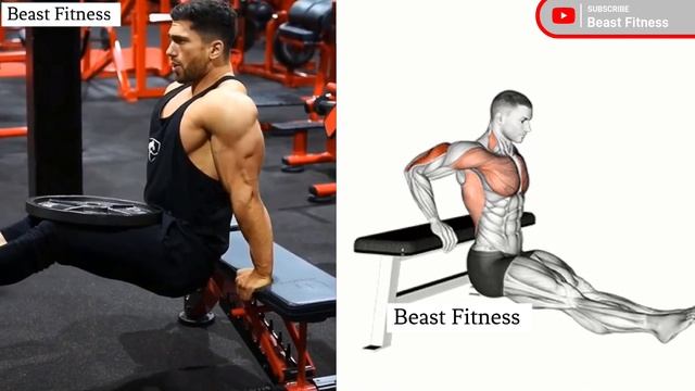 Complete Triceps Workout At Gym  Top 5 Triceps Exercise At Gym  Best Triceps Exercise For Beginne