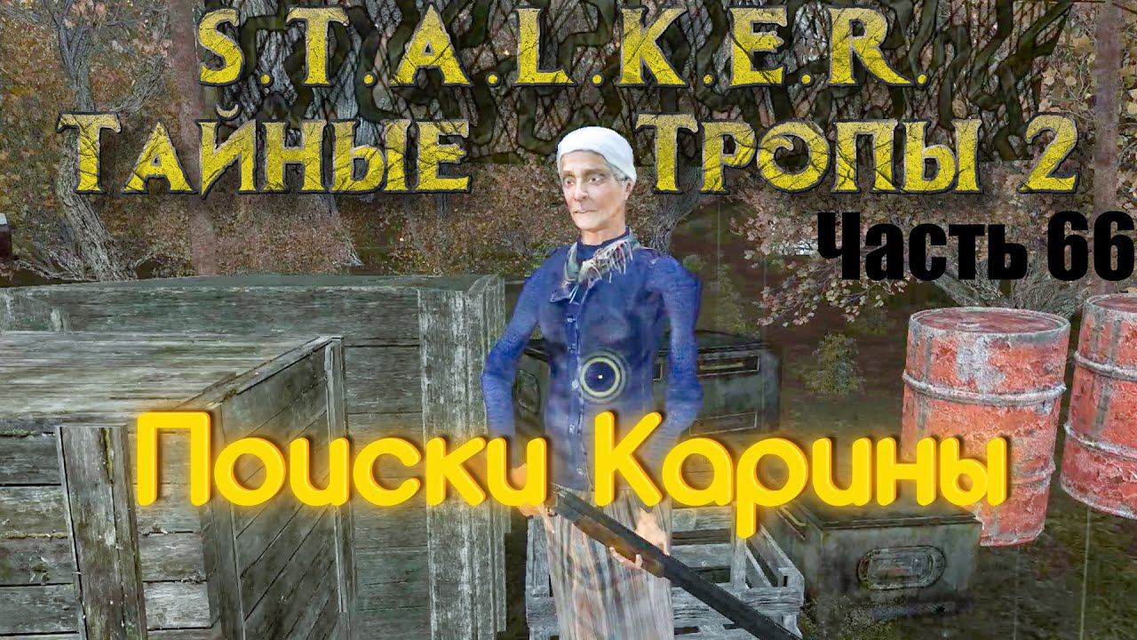 S.T.A.L.K.E.R. Тайные Тропы 2. Часть 66: Поиски Карины.