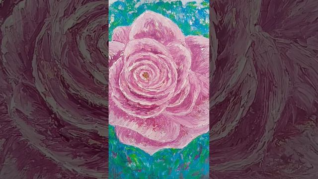 Картина Розовая Роза 40*60