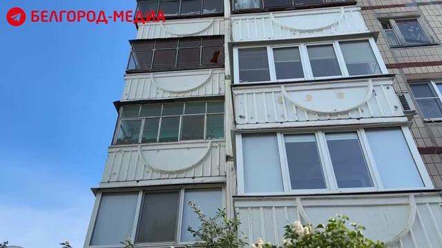 Местная жительница рассказывает об утреннем обстреле Белгорода | 14.05.24