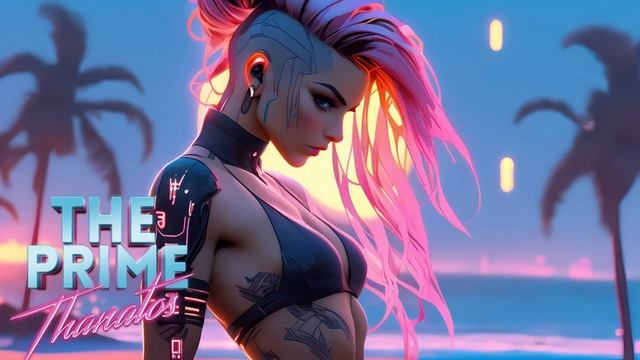 PHOTON GIRL - 80's Synthwave music ~ Cyberpunk mix