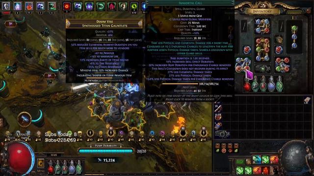 Carrion Golems Easily AFK Tier 16 Blighted Maps in 3.16 Scourge League - 885