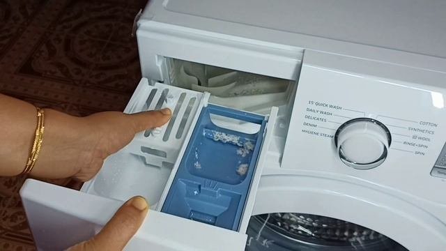 How To Remove And Clean Detergent Drawer Of Samsung Digital Inverter Front Load Washing Machine
