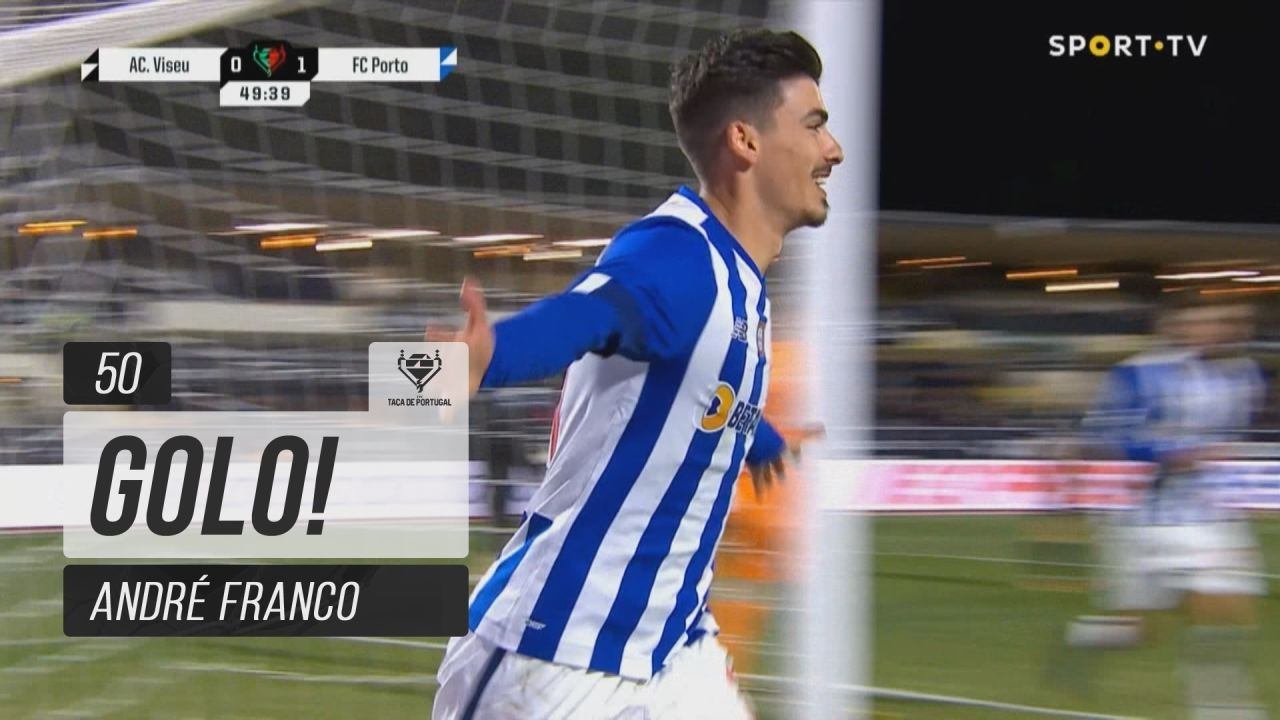 Goal André Franco: Ac. Viseu 0-(1) FC Porto (Taça Portugal 22/23 - Quartos De
Final)