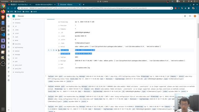 Linux 教學  docker-elk-tutorial 7.6.0