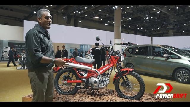 2020 Honda CT 125 : CT CT Bang Bang : 2019 Tokyo Motor Show : PowerDrift