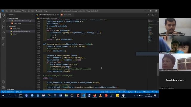 Pemrograman Jaringan - Kelompok 1(Tugas WebSocket)