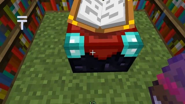 Всё о зачарованнай книге в minecraft