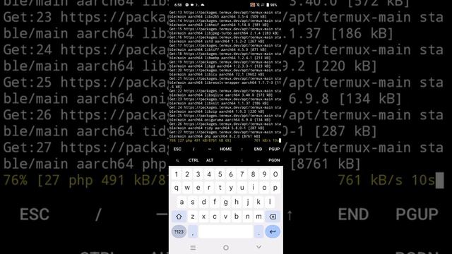 Cách setup termux