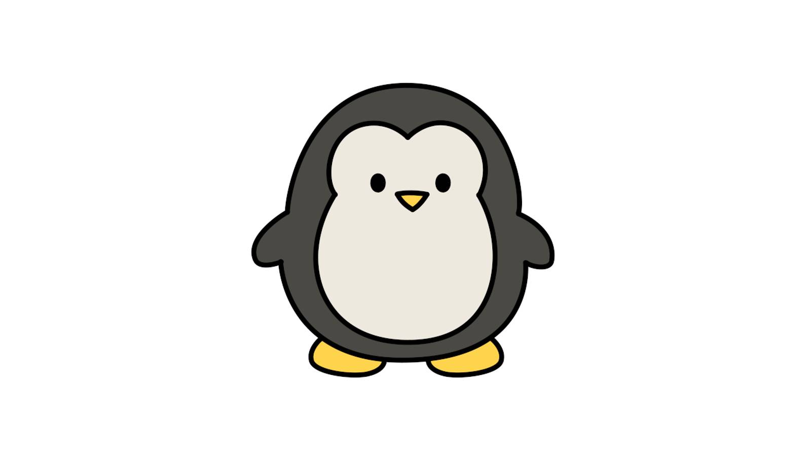 Как нарисовать пингвинчика | Простые рисунки | Coloring Kids