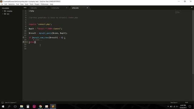 PHP Pocetnici. PHP i MySql. Prikaz podataka iz baze MySql. Tutorijal 3.