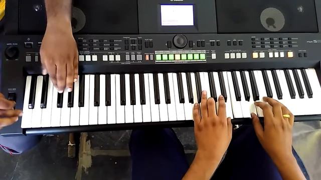 Yamaha psr s650 finger beat and piano demo