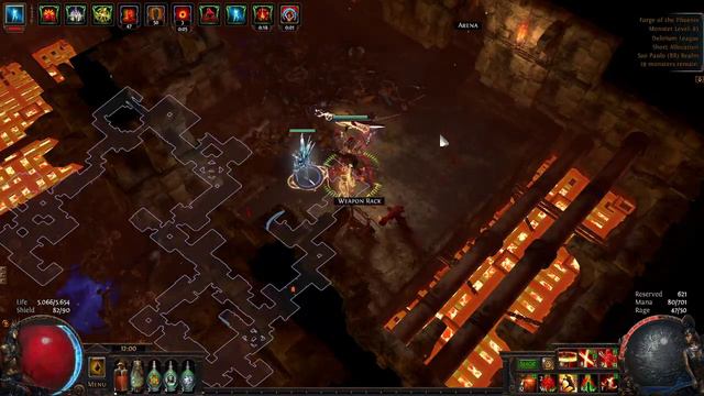 [PoE] A8 Forge of the Phoenix - Vaal Double Strike Impale Champion