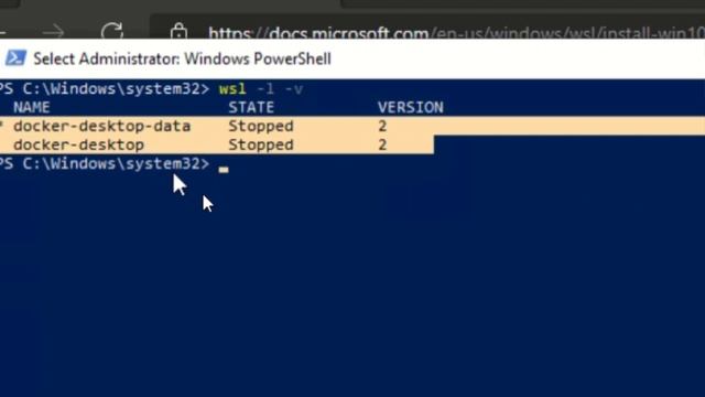 ติดตั้ง Docker for Windows + WSL2