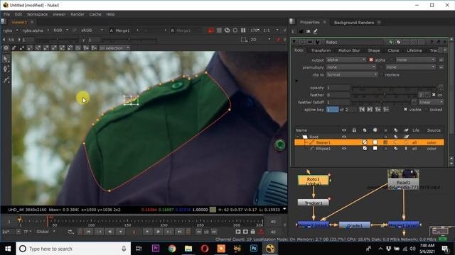 Nuke: New Techniques - How to track Roto in  Nuke HINDI  Nuke tutorial
