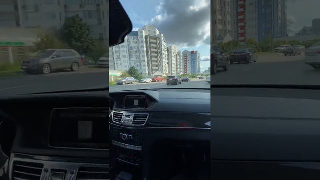 AMG E63 W212 тест драйв