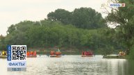 Сплав по реке Кубань провели в честь Дня Победы в Краснодаре