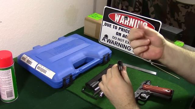 Замок открывался просто - или разборка Springfield 1911А1 Loaded