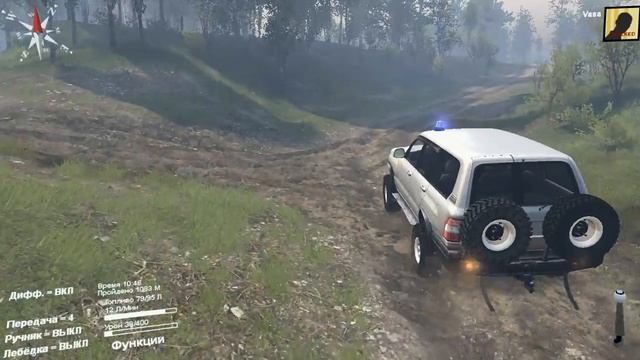 Toyota Land Cruiser 105 - Открываем гараж (карта ХОЛМ)