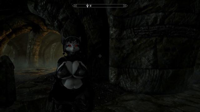 A very hungry vampire begins her journey ❤️ ~ Dawnguard Skyrim Vore Part 1
