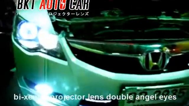 bi-xenon projector lens for honda civic
