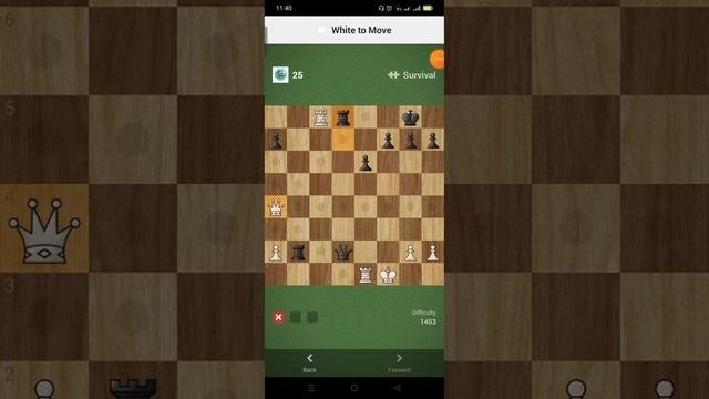 Chess.com Solve, Puzzle Survival, Missed Day 137