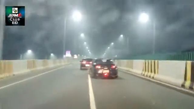 Toyota Marino & Ceres Night ride in Mawa Express Highway