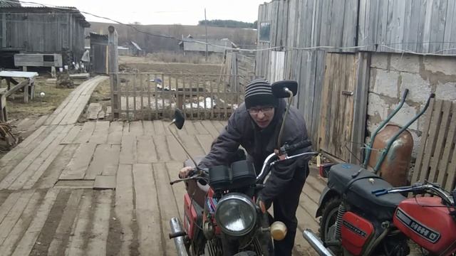 Впервые за 20 лет мотоцикл увидел жизнь...... Планы на будущее