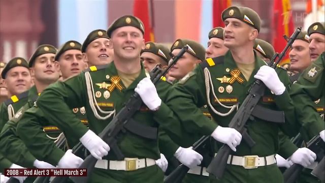 Hell March History and Evolution | Red Alert Games 1996 - 2020 | Русская армия  | Russian Parade