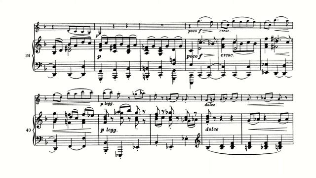 Brahms: Violin Sonata No. 2 in A major, Op. 100 (with Score)