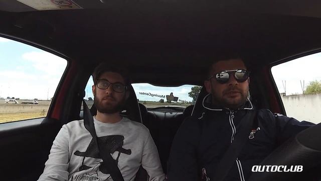 A Lap In The Abarth 595 Competizione With Gigi Ferrara (ENG SUBS)