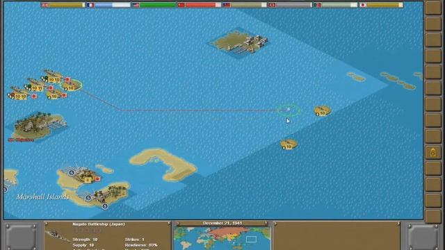Strategic Command WWII Global Conflict GOLD 10 Banzai! Walkthrough