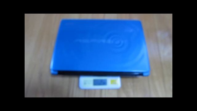 Acer Aspire One 722 重量測定