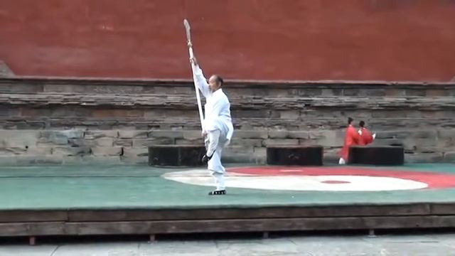 Выступление 79 летнего мастера Уданского ушу