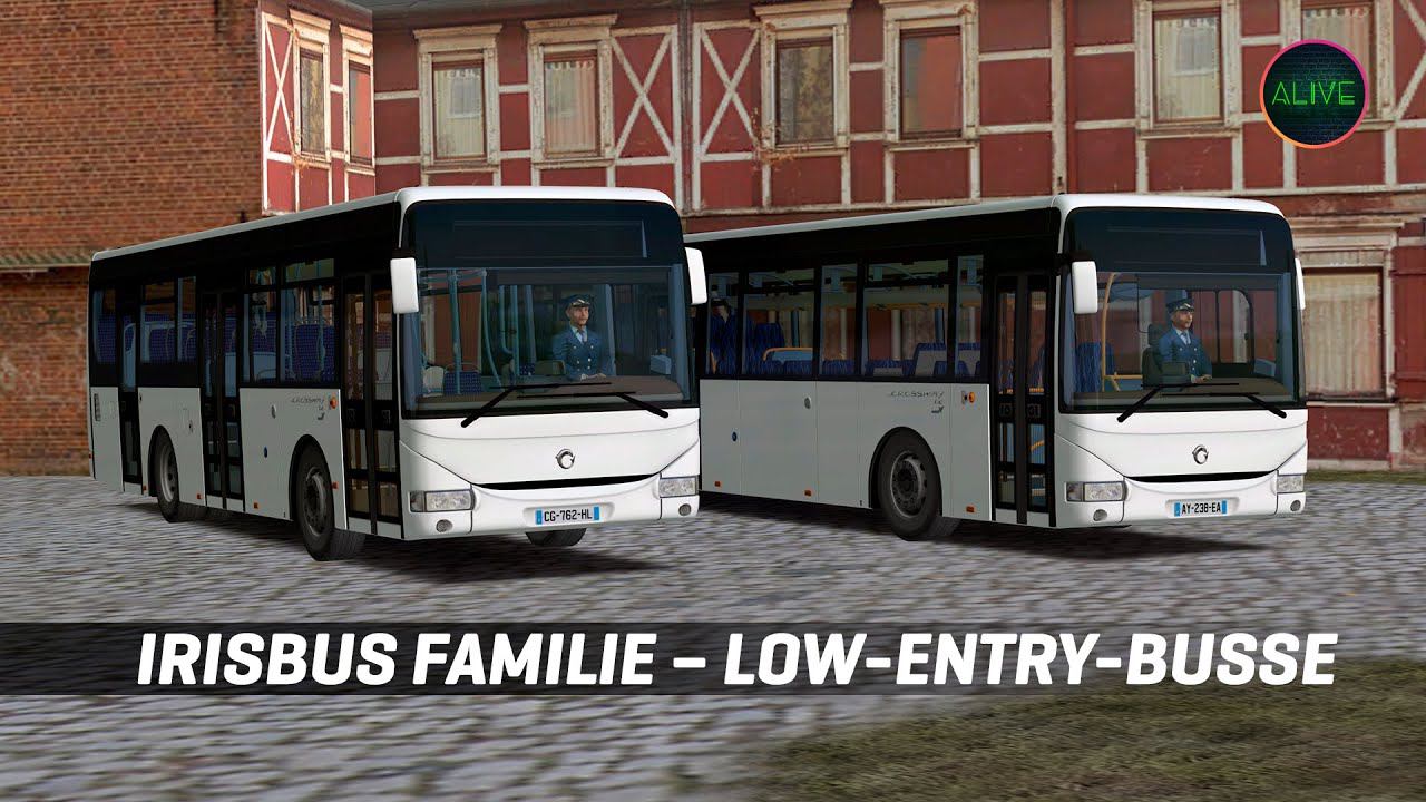 Автобусы IVECO в OMSI 2! Irisbus Familie – Low-Entry-Busse DLC