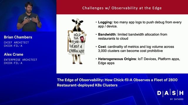The Edge of Observability: How Chick-fil-A Observes a Fleet of 2800 Restaurant-deployed K8s Cluster