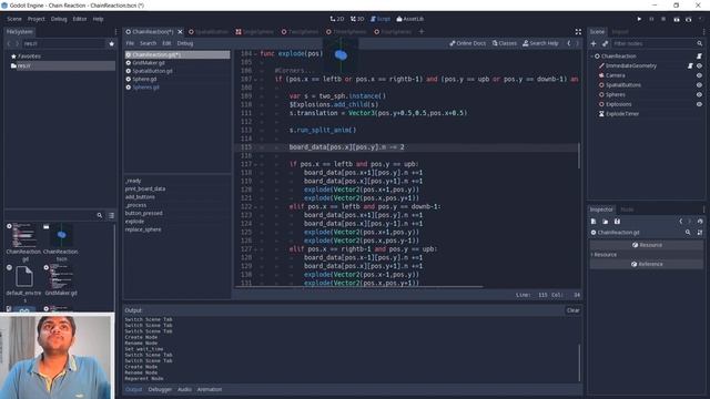 Making the Chain Reaction Game with Godot Engine - Part 5 [Chain Mechanics]