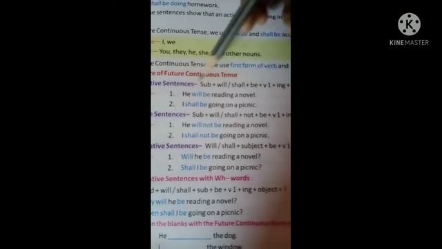 || Future Continuous Tense || English Language || Chapter 21|| Class V.