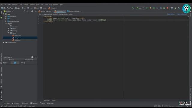 Desarrollo Aplicaciones Android #3 - TextView y sus propiedades, emulador y