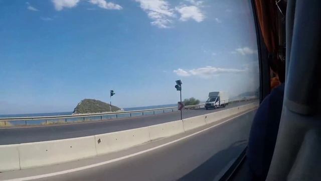 Поездка в Турцию - видеоотчет (ч.2 - Аэропорт Анталия - дорога в отель)