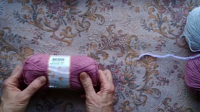 Обзор новой пряжи, держитесь мои руки.
