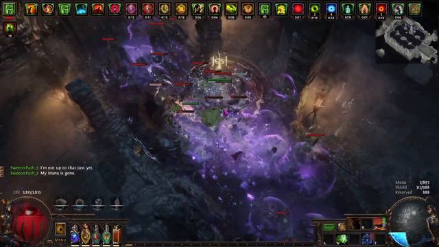 Path of Exile 3.23 - CoC FR Pathfinder Simulacrum 30 waves