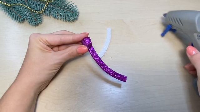 Новогодние поделки своими руками Гирлянда из фоамирана