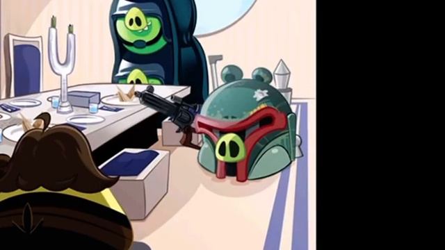 Angry Birds Star Wars: Boba Fett pig laugh