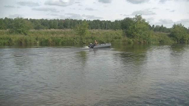 По меляке с подъёмным транцем